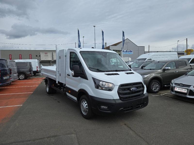 Image FORD Transit 2T CCb P350 L3 2.0 EcoBlue 130ch HDT Trend Benne et Coffre