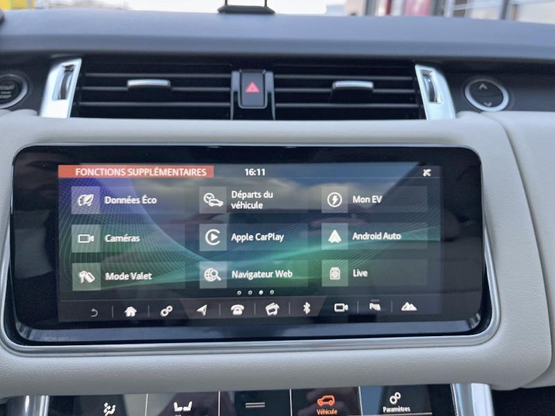 Image LAND-ROVER Range Rover Sport 2.0 P400e 404ch HSE SILVER Mark IX