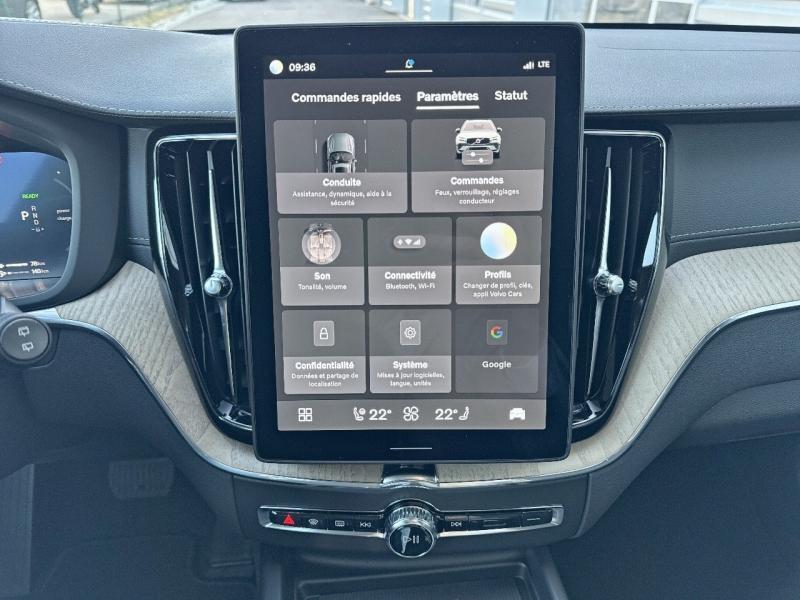 Image VOLVO XC60 T6 Hybride Rechargeable 350ch Ultra Style Dark Geartronic 8 AWD