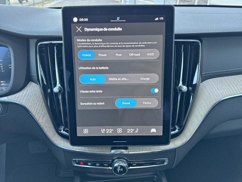 Image VOLVO XC60 T6 Hybride Rechargeable 350ch Ultra Style Dark Geartronic 8 AWD