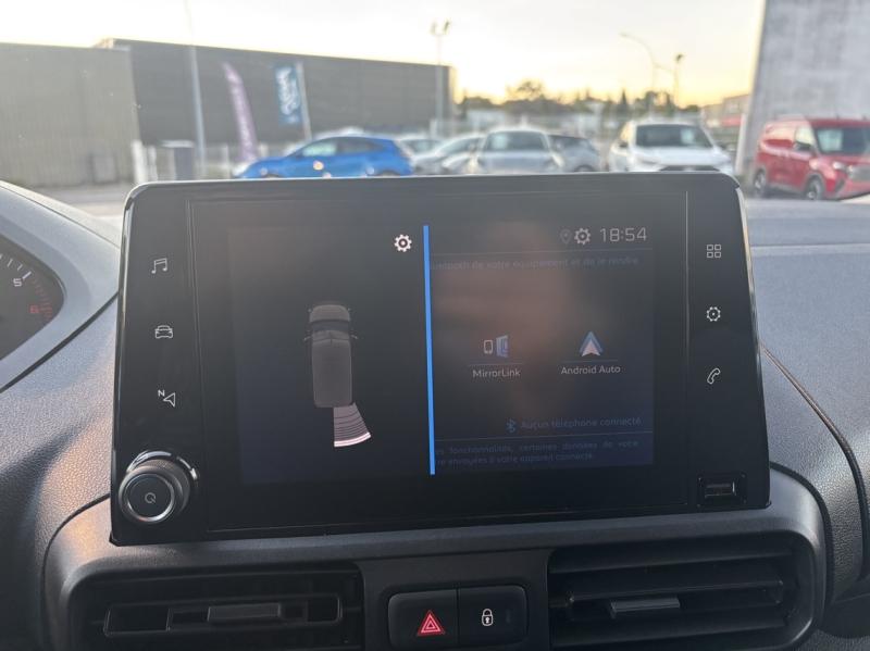 Image PEUGEOT Partner M 650kg BlueHDi 130ch S&S Pack Asphalt Connect