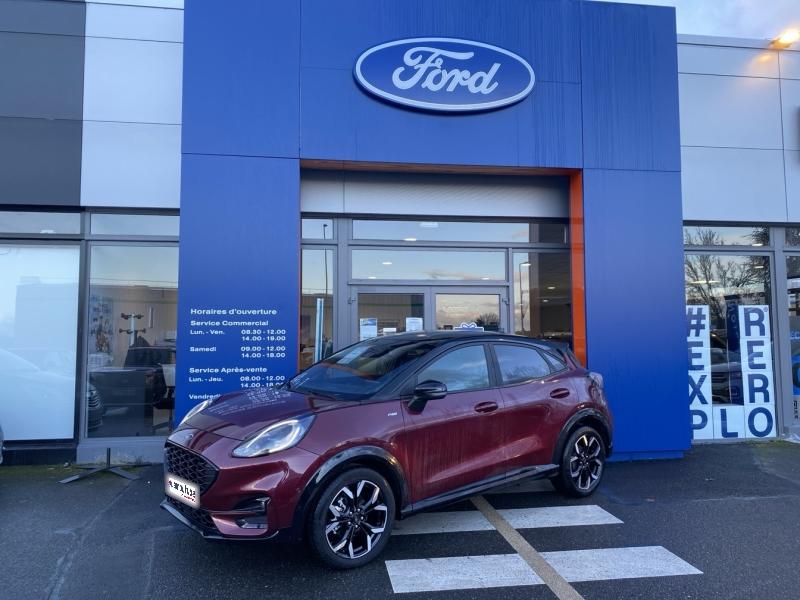 Photo FORD Puma 1.0 EcoBoost 125ch S&S mHEV ST-Line X Vivid Ruby Edition Powershift