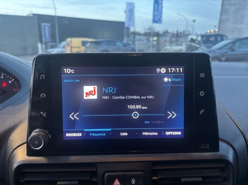 Image PEUGEOT Partner Standard 650kg BlueHDi 100ch S&S Premium