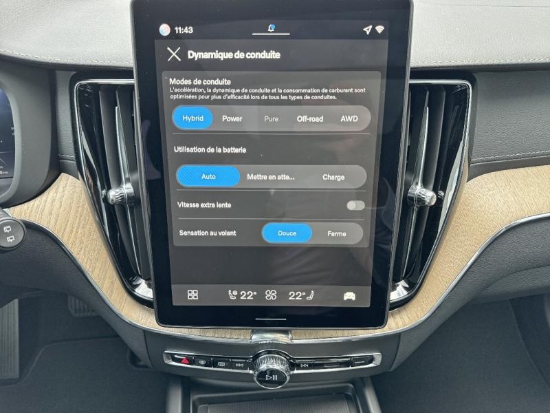 Image VOLVO XC60 T6 Hybride Rechargeable 350ch Ultra Style Dark Geartronic 8 AWD