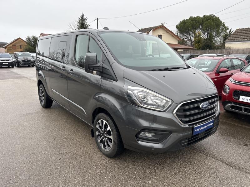 Image FORD Transit Custom Fg 320 L2H1 2.0 EcoBlue 170 S&S Cabine Approfondie Limited BVA6 7cv