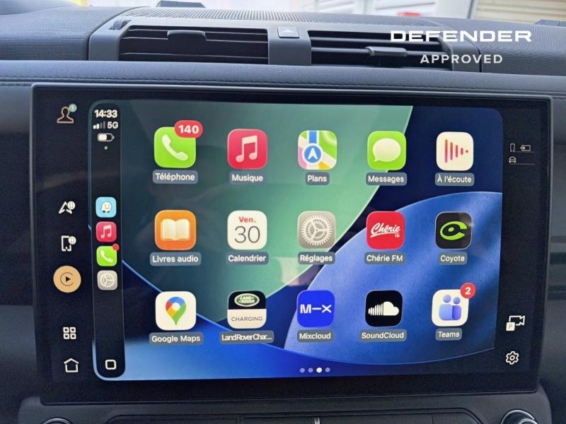 Image LAND-ROVER Defender 110 2.0 P300e PHEV Trophy Edition Keswick Green