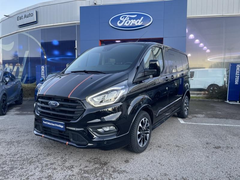 Photo FORD Transit Custom Fg 320 L1H1 2.0 EcoBlue 185 S&S Cabine Approfondie Sport BVA6 7cv
