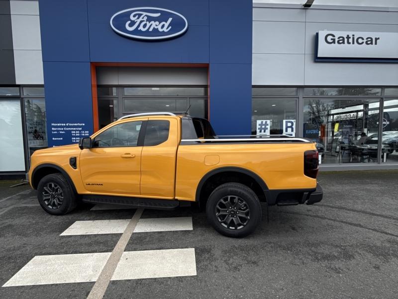Image FORD Ranger SUPER CAB 2.0 EcoBlue 205 ch - Stop & Start Diesel BV10 Automatique - e-4WD WILDTRAK