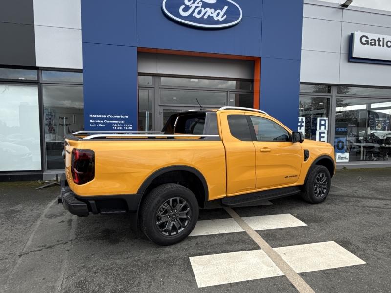 Image FORD Ranger SUPER CAB 2.0 EcoBlue 205 ch - Stop & Start Diesel BV10 Automatique - e-4WD WILDTRAK