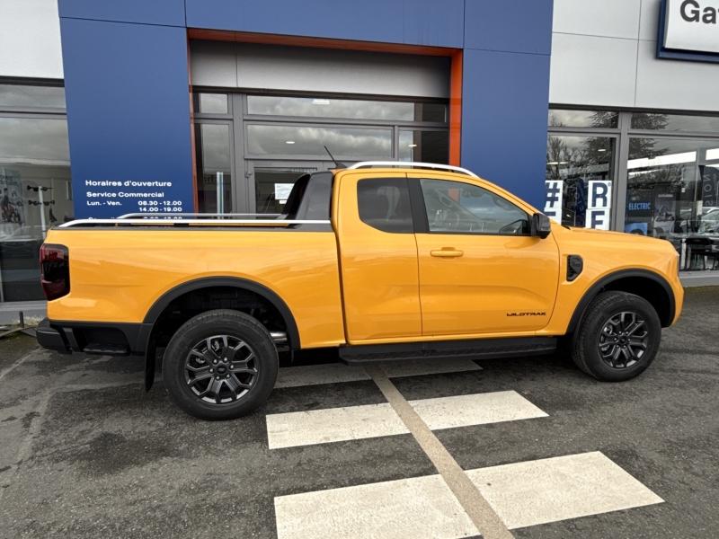 Image FORD Ranger SUPER CAB 2.0 EcoBlue 205 ch - Stop & Start Diesel BV10 Automatique - e-4WD WILDTRAK