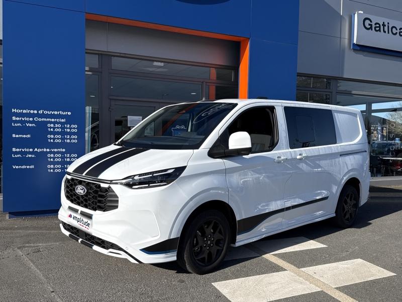 Photo FORD Transit Custom Fg 320 L1H1 2.5 Duratec 232ch Hybride recheargeable Cabine Approfondie Sport CVT
