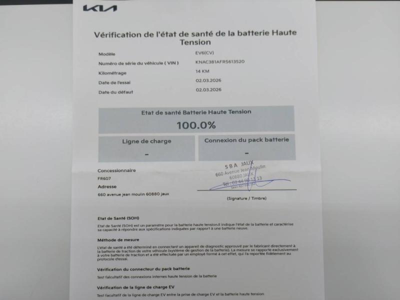 Image KIA EV6 229ch Air Design 2WD