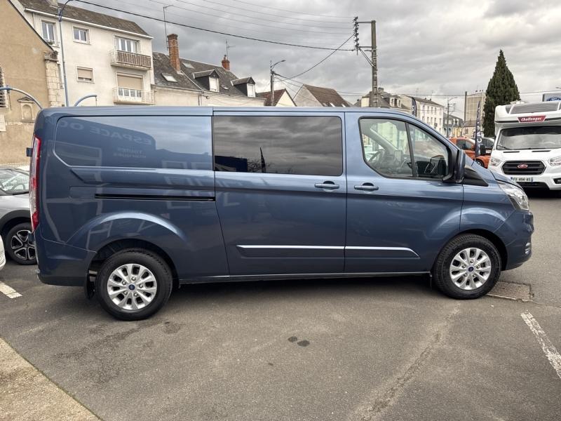 Image FORD Transit Custom Fg 320 L2H1 2.0 EcoBlue 130 Hybrid Cabine Approfondie Limited