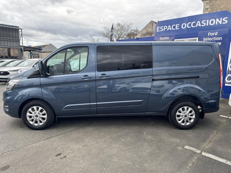 Image FORD Transit Custom Fg 320 L2H1 2.0 EcoBlue 130 Hybrid Cabine Approfondie Limited