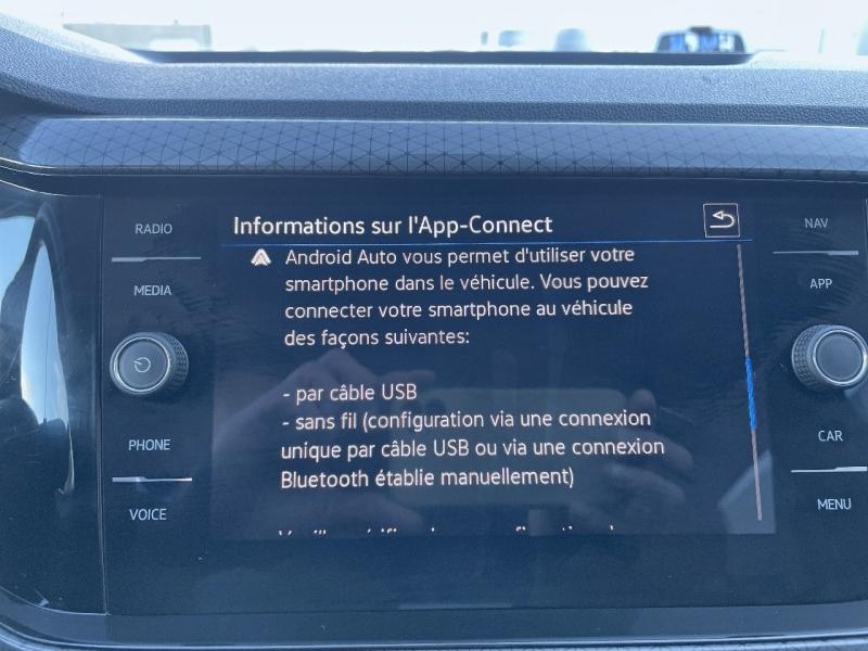 Image VOLKSWAGEN T-Cross 1.0 TSI 110ch Carat DSG7