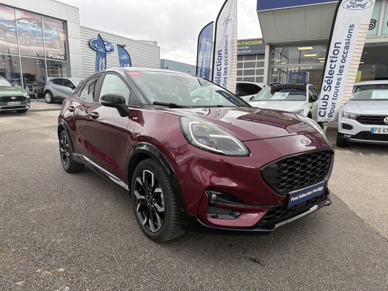 Image FORD Puma 1.0 Flexifuel 125ch S&S mHEV ST-Line X Vivid Ruby Edition