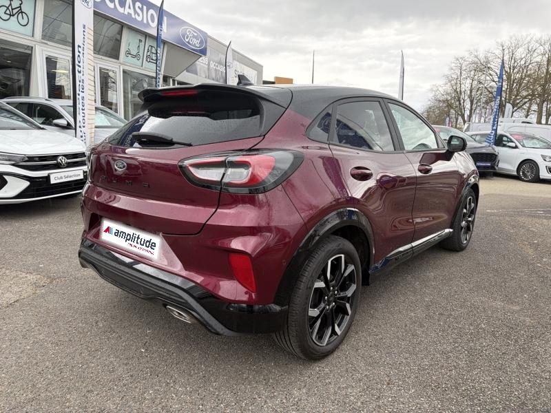 Image FORD Puma 1.0 Flexifuel 125ch S&S mHEV ST-Line X Vivid Ruby Edition