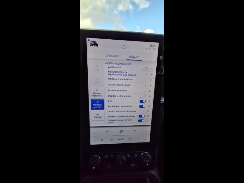 Image FORD Ranger 3.0 EcoBlue V6 240ch Stop&Start Double Cabine Wildtrak e-4WD BVA10