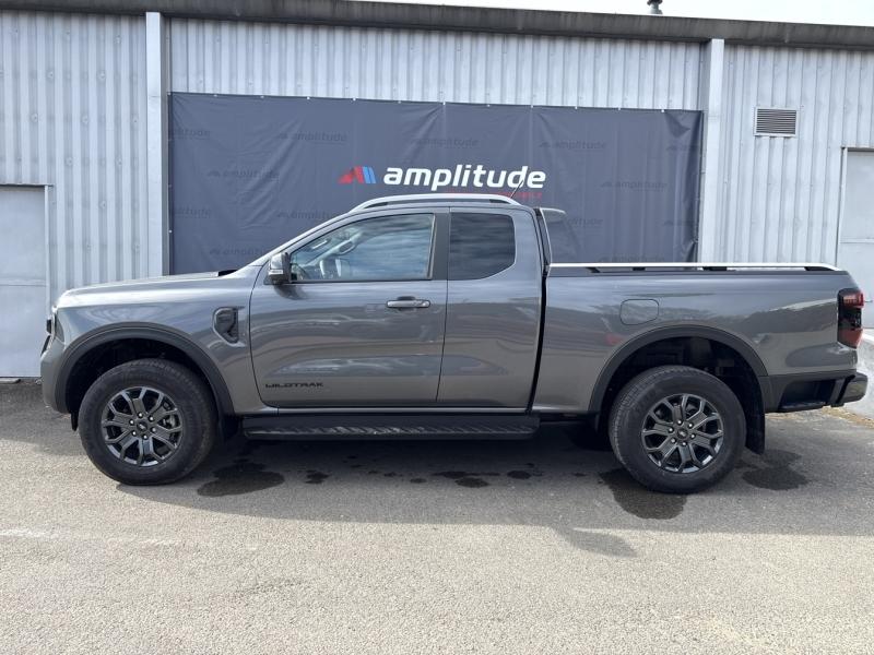 Image FORD Ranger SUPER CAB 2.0 EcoBlue 205 ch - Stop & Start Diesel BV10 Automatique - e-4WD WILDTRAK