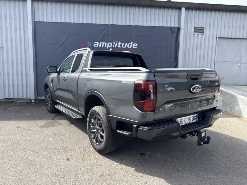 Image FORD Ranger SUPER CAB 2.0 EcoBlue 205 ch - Stop & Start Diesel BV10 Automatique - e-4WD WILDTRAK