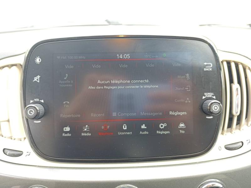 Image FIAT 500C 1.2 8v 69ch S&S Lounge Dualogic