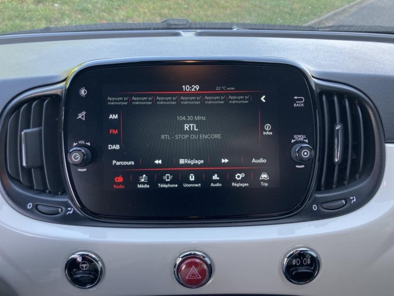 Image FIAT 500C 1.0 70ch BSG S&S Pack Confort & Style