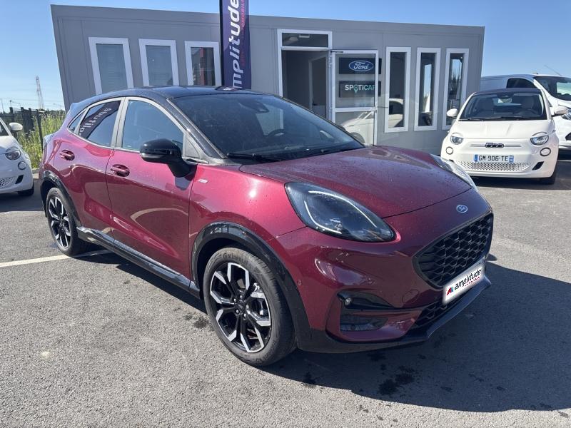 Image FORD Puma 1.0 Flexifuel 125ch S&S mHEV ST-Line X Vivid Ruby Edition