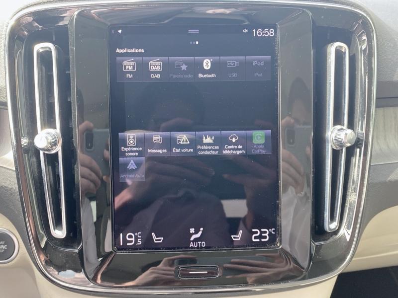 Image VOLVO XC40 T4 Recharge 129 + 82ch Inscription DCT 7