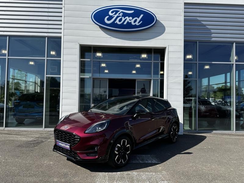 Photo FORD Puma 1.0 Flexifuel 125ch S&S mHEV ST-Line X Vivid Ruby Edition