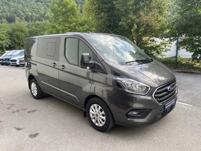 Image FORD Transit Custom Fg 300 L1H1 2.0 EcoBlue 130 S&S Cabine Approfondie Limited BVA6 7cv