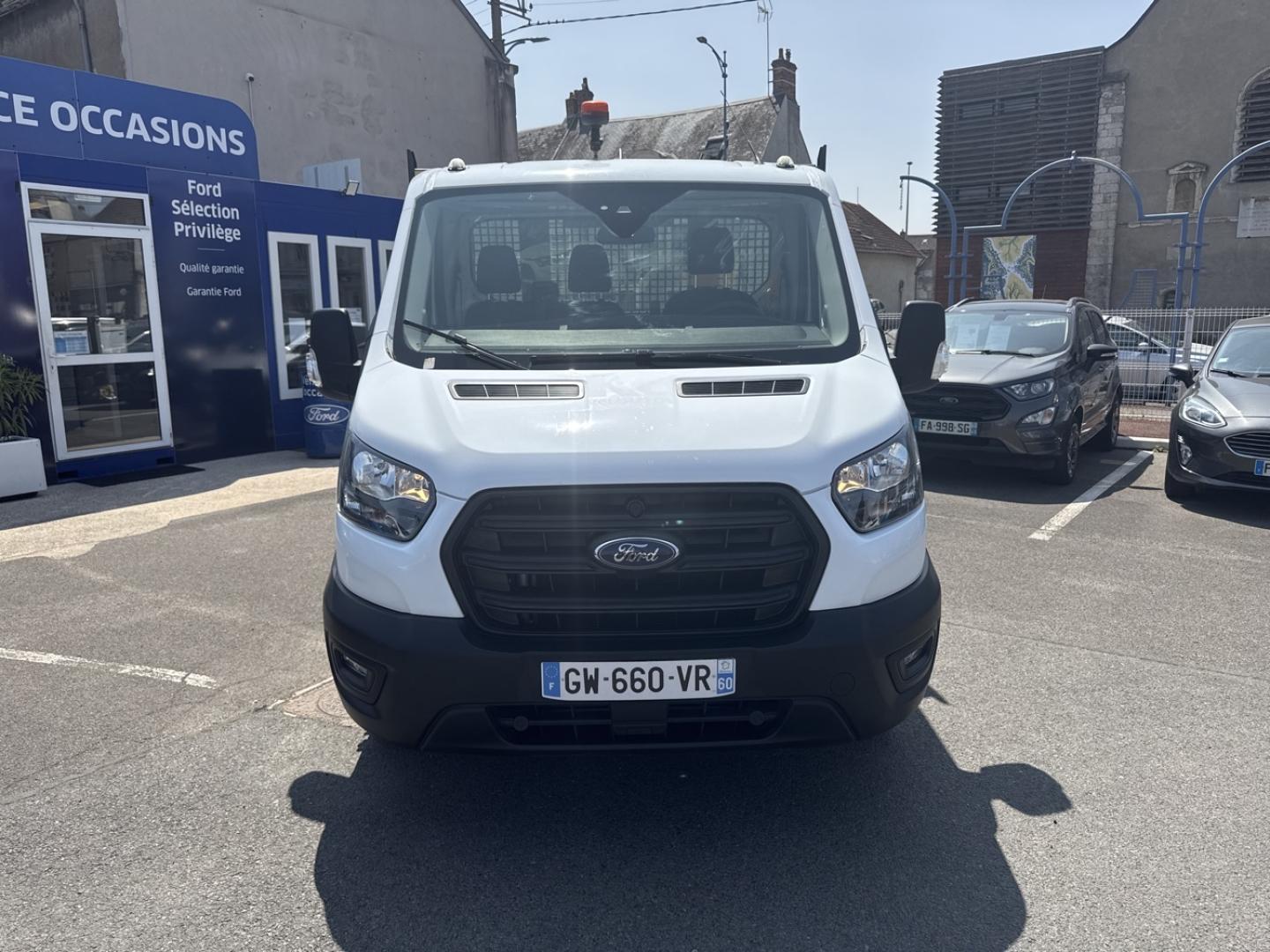 Image FORD Transit 2T CCb P350 L2 2.0 EcoBlue 165ch HD RJ Trend BENNE