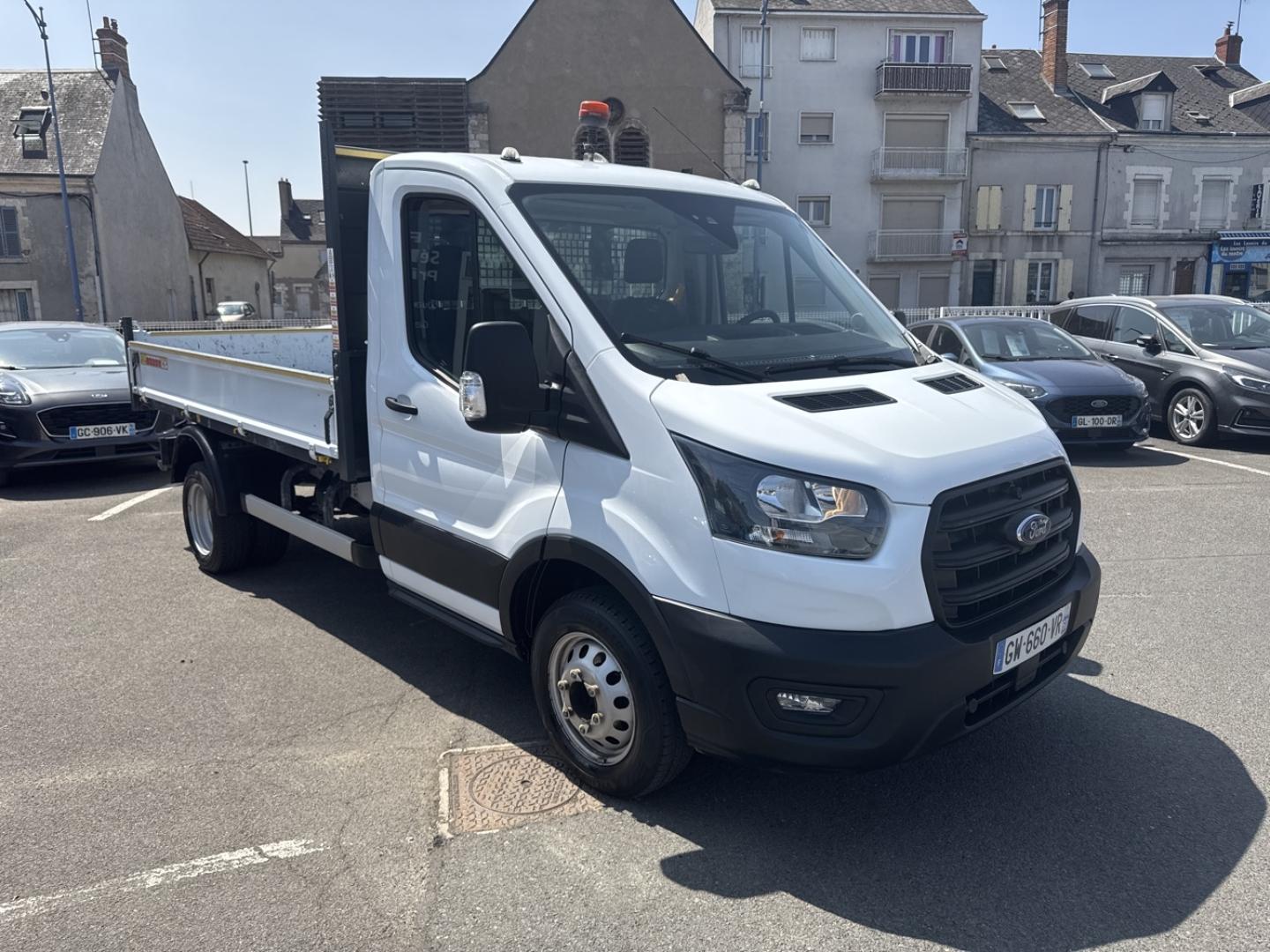 Image FORD Transit 2T CCb P350 L2 2.0 EcoBlue 165ch HD RJ Trend BENNE