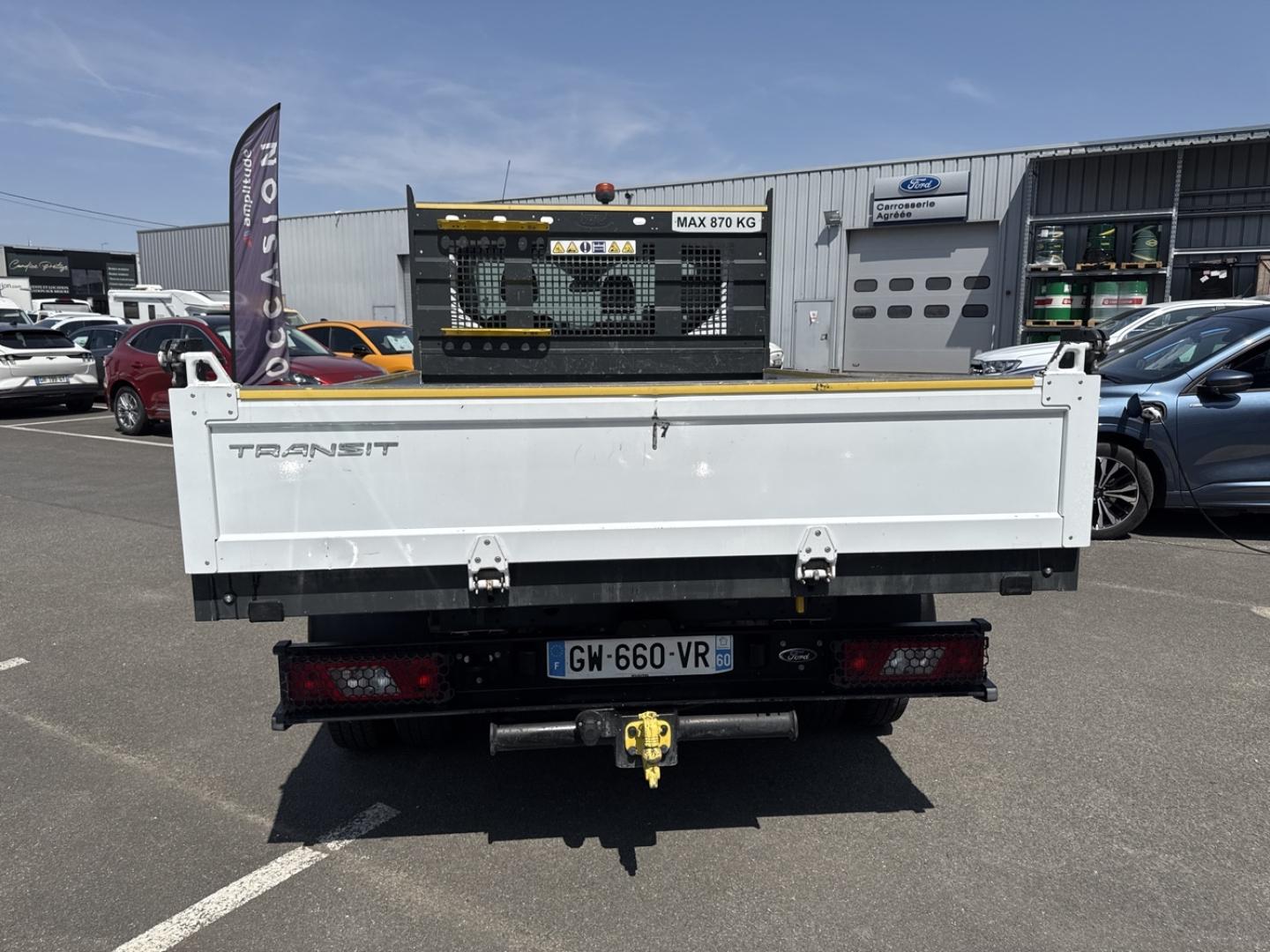 Image FORD Transit 2T CCb P350 L2 2.0 EcoBlue 165ch HD RJ Trend BENNE