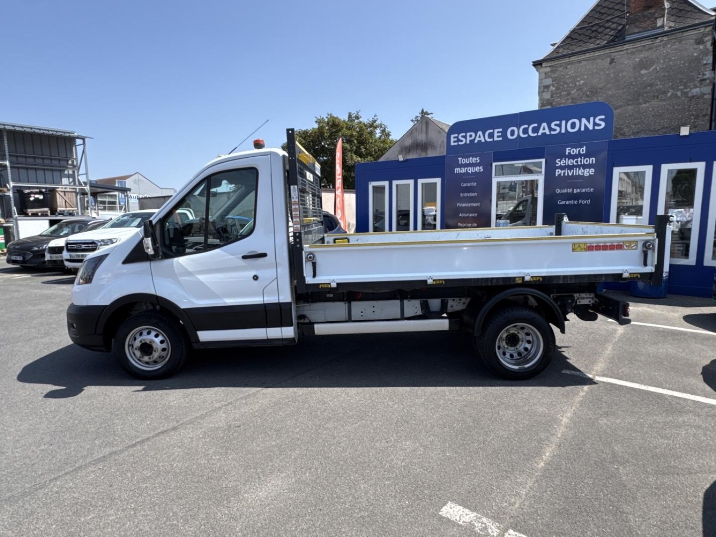 Image FORD Transit 2T CCb P350 L2 2.0 EcoBlue 165ch HD RJ Trend BENNE