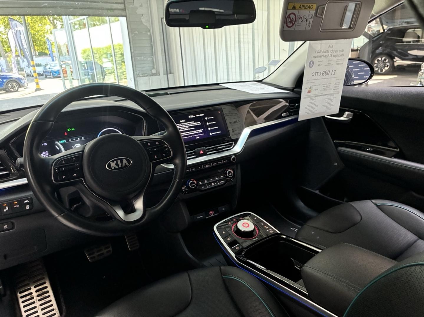 Image KIA Niro 1.6 GDi 105ch ISG + électrique 43.5ch Premium DCT6
