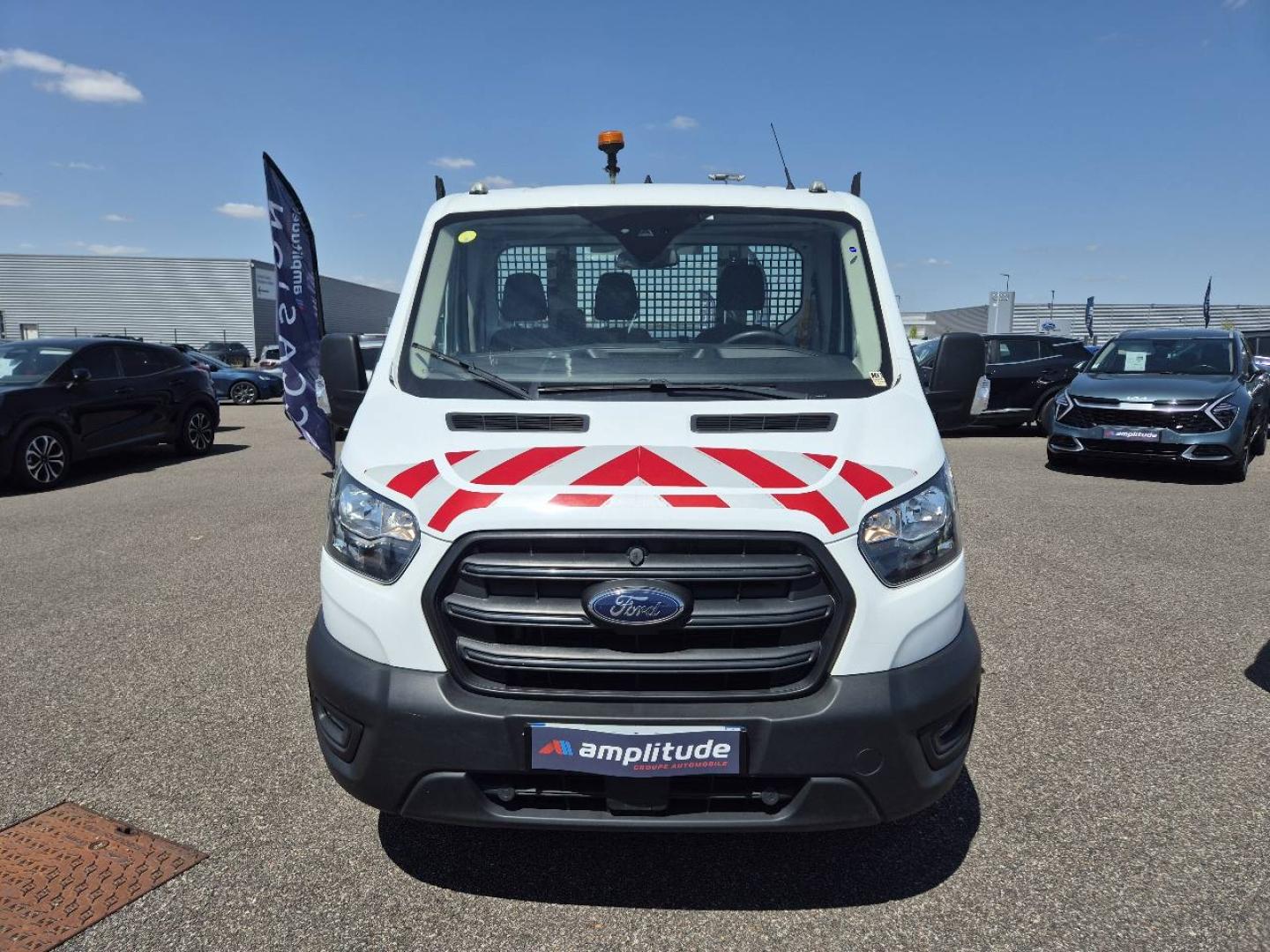 Image FORD Transit 2T CCb P350 L2 2.0 EcoBlue 165ch Trend RJ BENNE