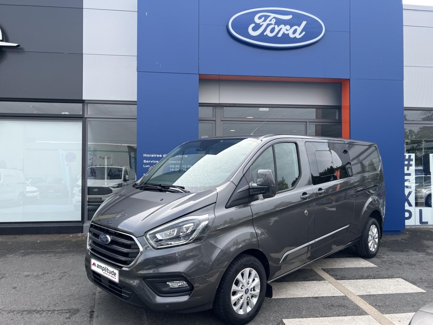 Photo FORD Transit Custom Fg 340 L2H1 2.0 EcoBlue 170 S&S Cabine Approfondie Limited BVA6