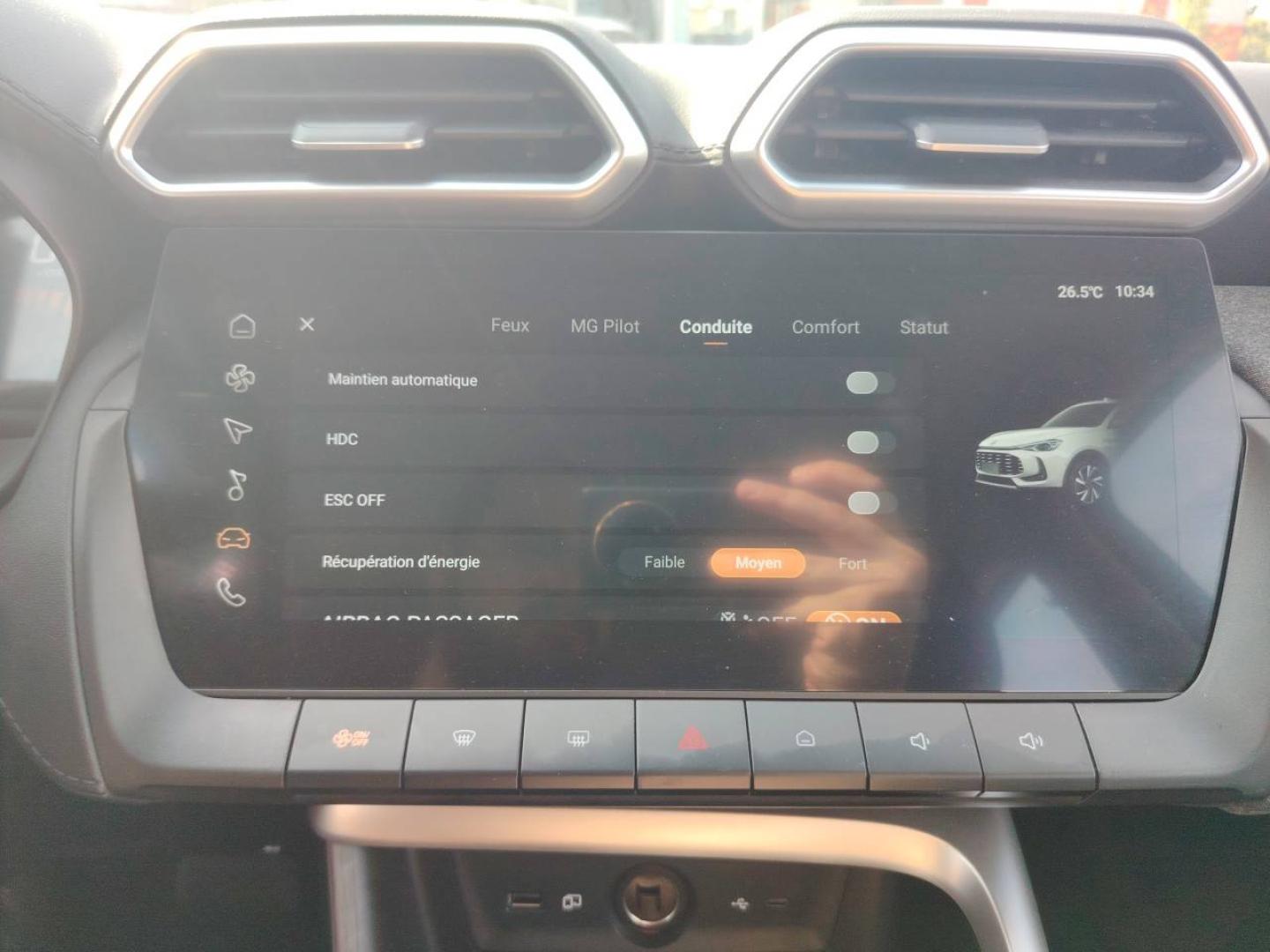 MG MOTOR ZS 1.5 Hybrid+ 197ch Comfort - Miniature 22