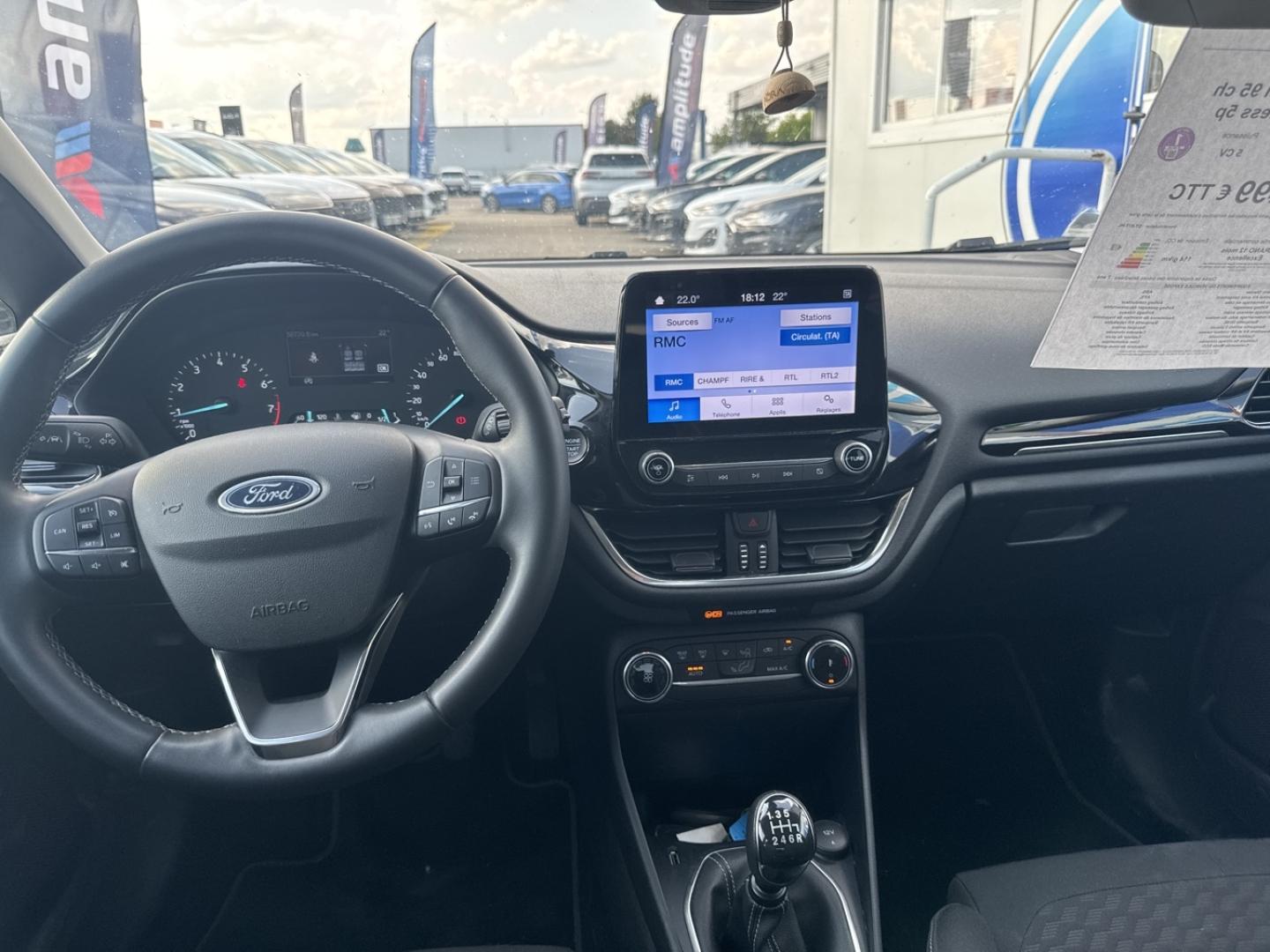 Image FORD Fiesta 1.0 Flexifuel 95 ch Titanium Business 5p