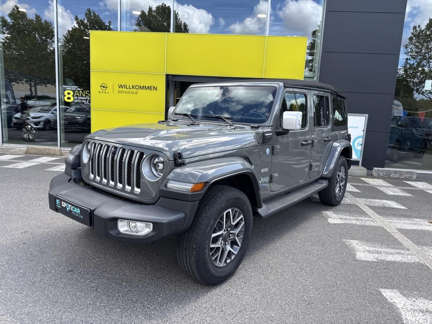 Photo JEEP Wrangler Unlimited 2.0 T 380ch 4xe Overland Command-Trac MY23