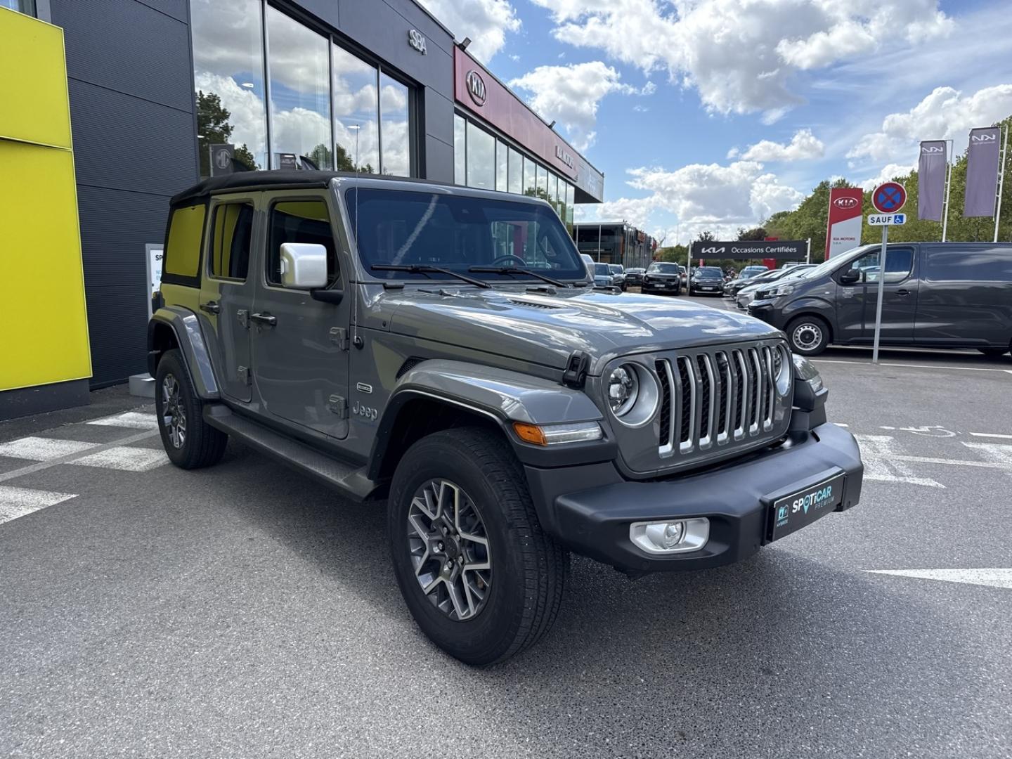 Image JEEP Wrangler Unlimited 2.0 T 380ch 4xe Overland Command-Trac MY23