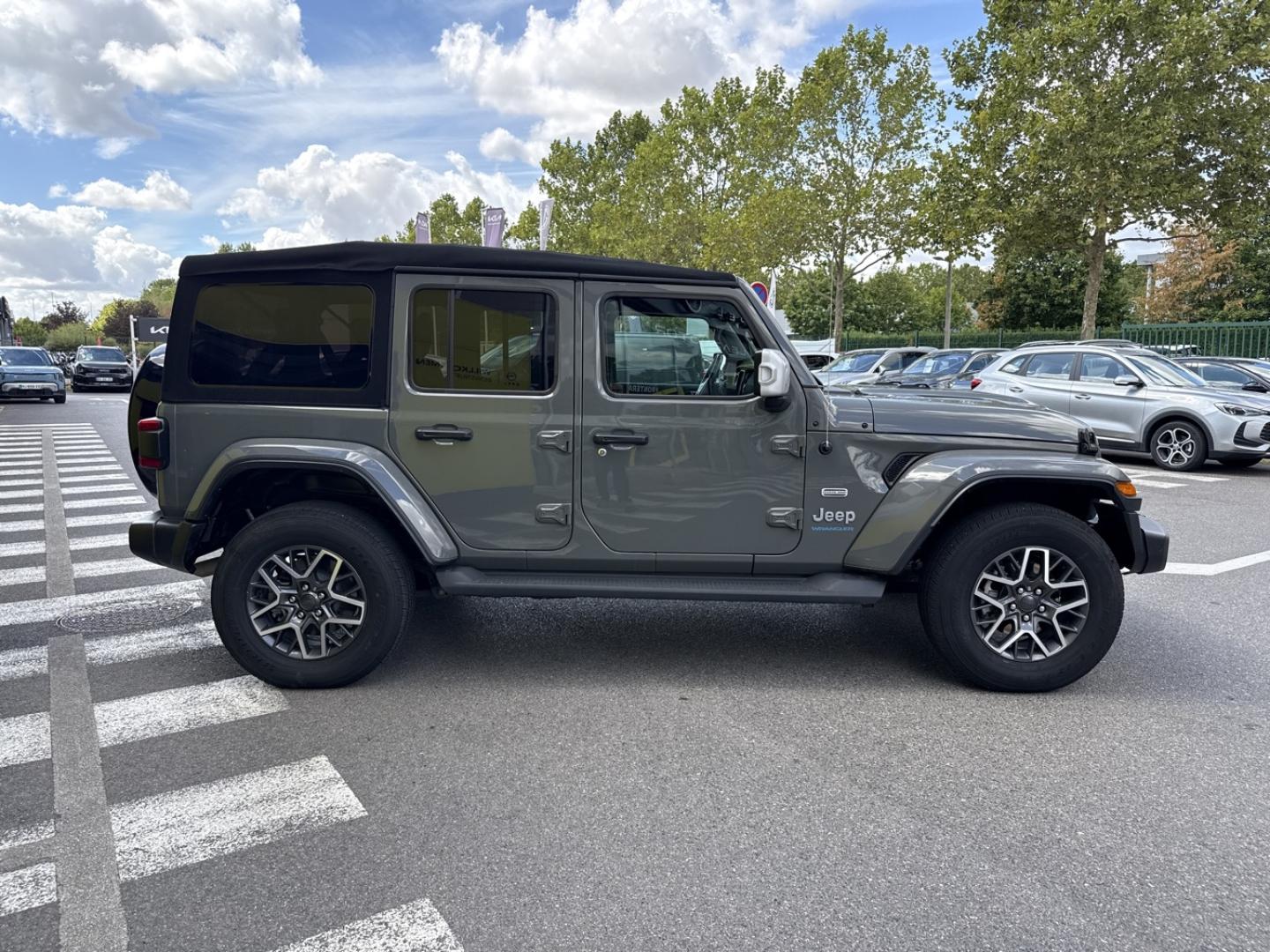 Image JEEP Wrangler Unlimited 2.0 T 380ch 4xe Overland Command-Trac MY23