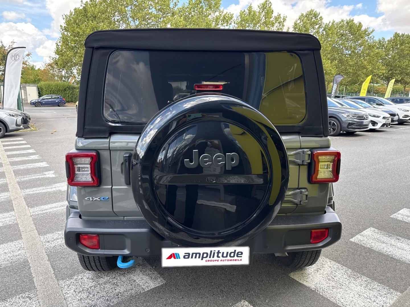 Image JEEP Wrangler Unlimited 2.0 T 380ch 4xe Overland Command-Trac MY23