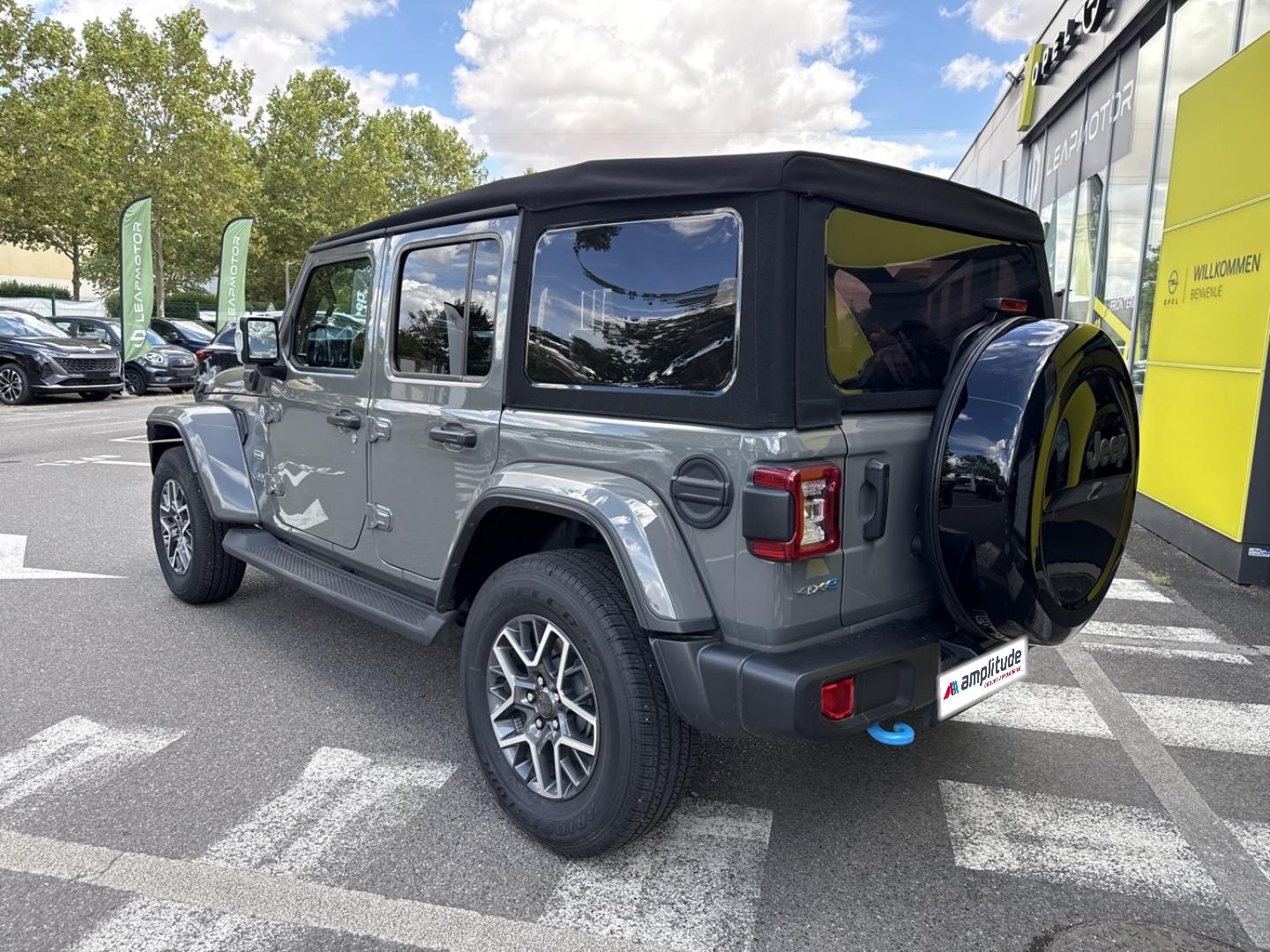 Image JEEP Wrangler Unlimited 2.0 T 380ch 4xe Overland Command-Trac MY23