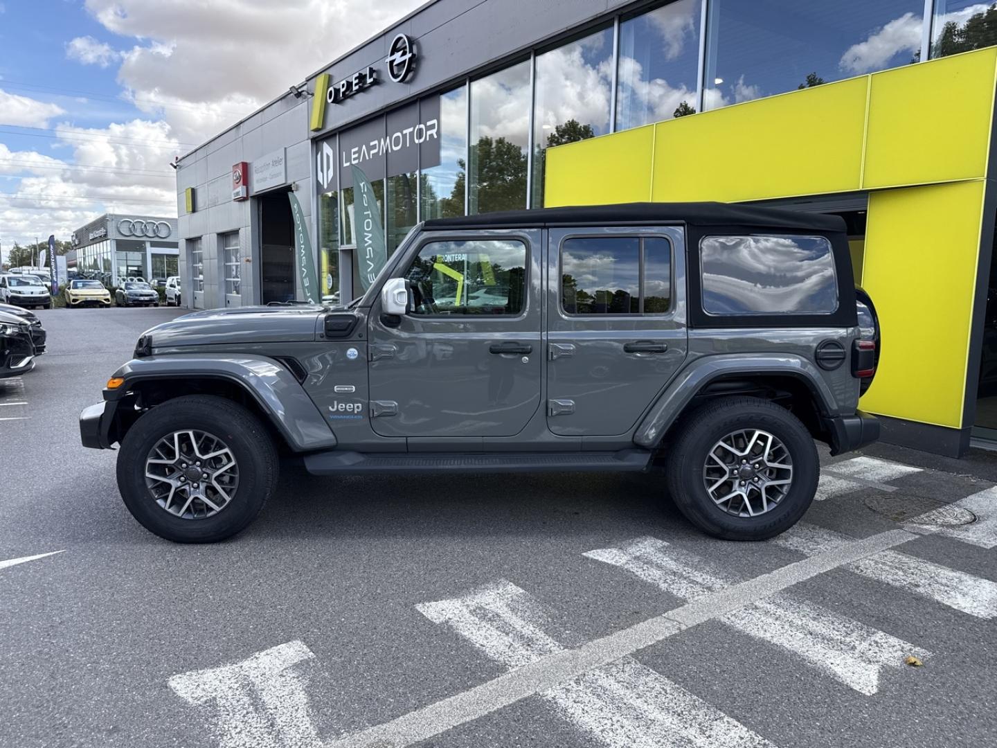 Image JEEP Wrangler Unlimited 2.0 T 380ch 4xe Overland Command-Trac MY23