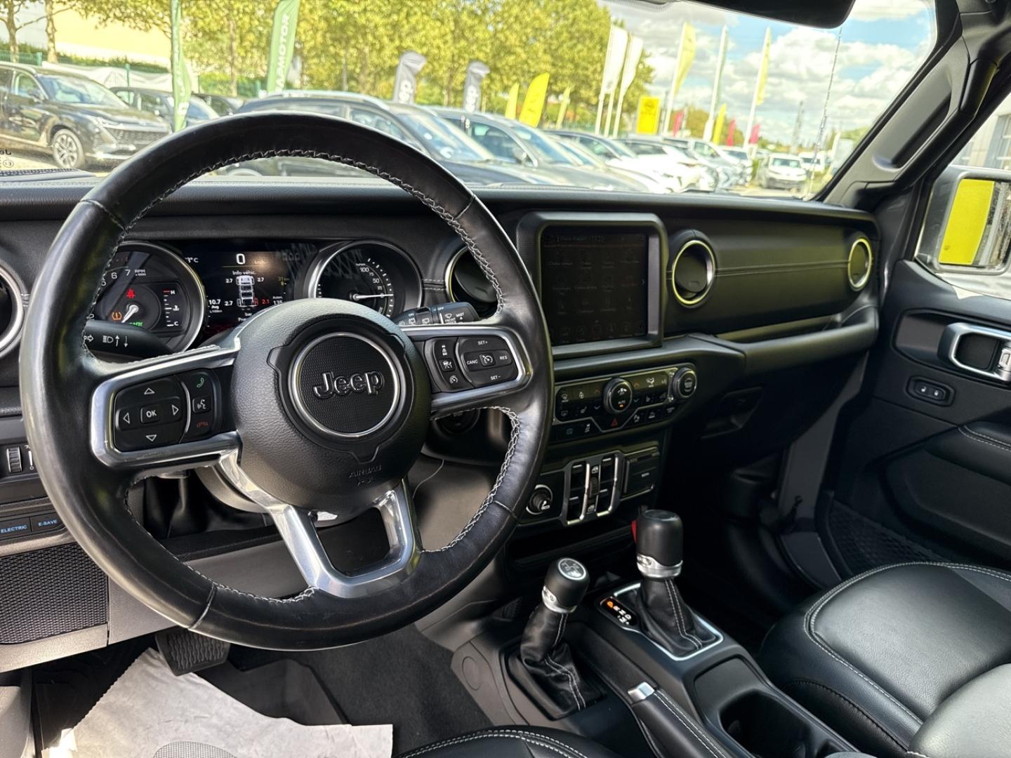Image JEEP Wrangler Unlimited 2.0 T 380ch 4xe Overland Command-Trac MY23