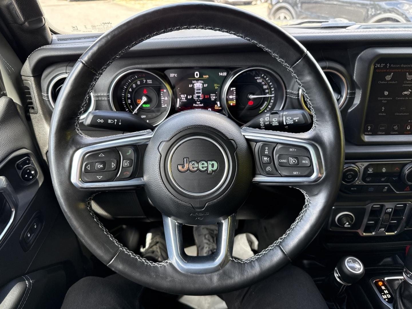 Image JEEP Wrangler Unlimited 2.0 T 380ch 4xe Overland Command-Trac MY23