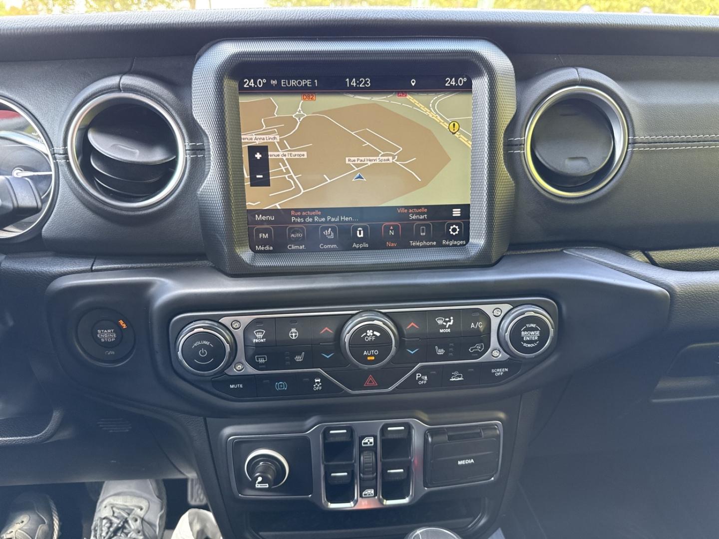 Image JEEP Wrangler Unlimited 2.0 T 380ch 4xe Overland Command-Trac MY23