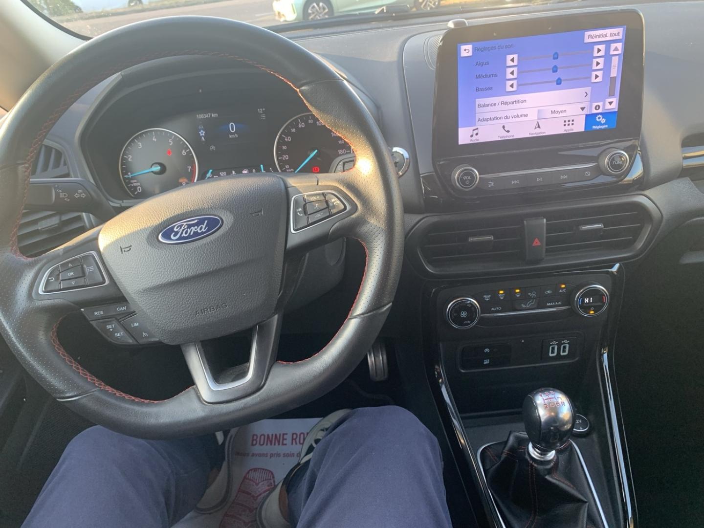 Image FORD EcoSport 1.0 EcoBoost 140ch ST-Line Euro6.2