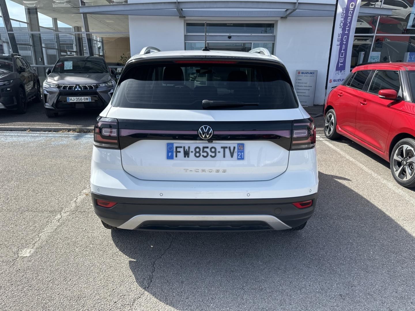 Image VOLKSWAGEN T-Cross 1.0 TSI 110ch Carat DSG7